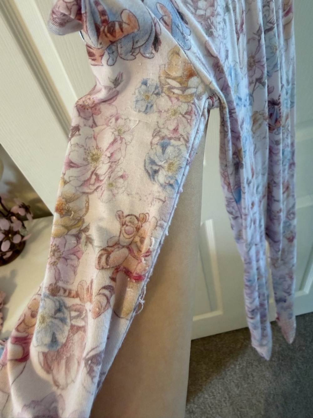Posh Peanut Pink Winnie the Pooh Floral convertible one piece - Picture 16 of 17